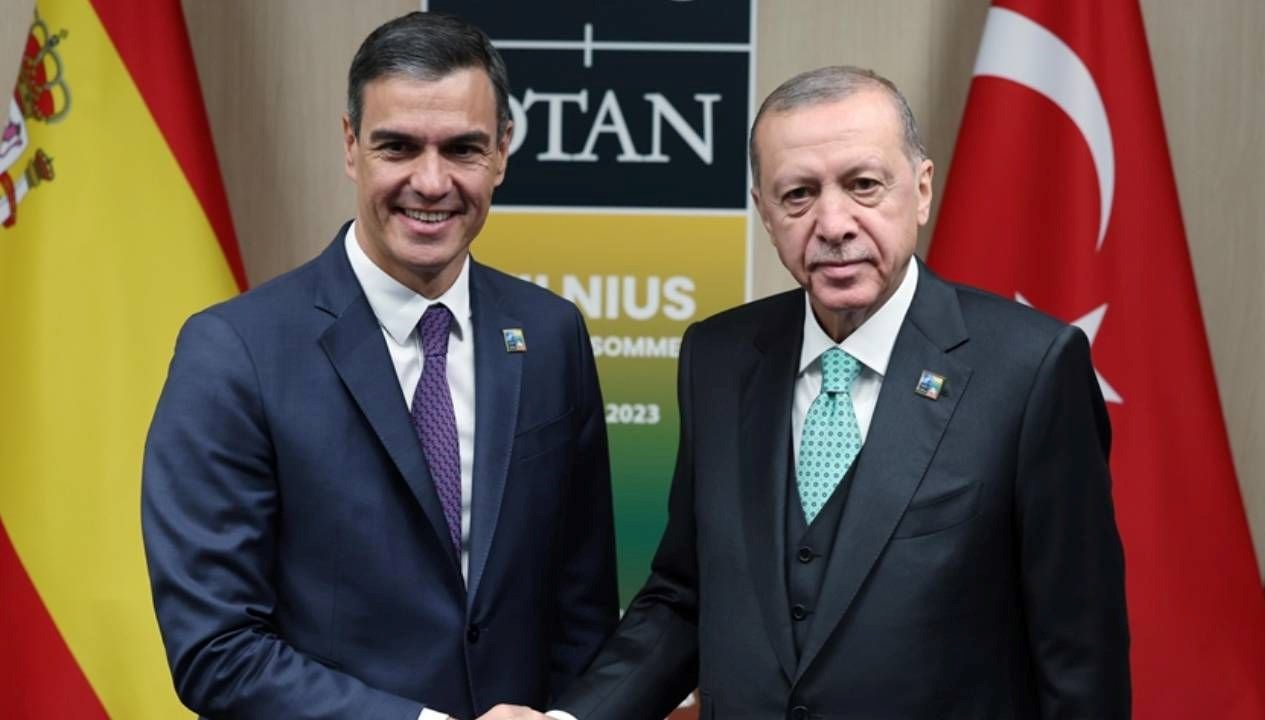 cumhurbaskani erdogan ispanya basbakani sanchez ile gorustu zgNfpDYu