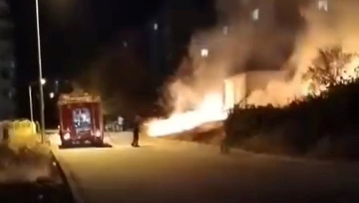 elazigda otluk alanda yangin QTzJgb3p