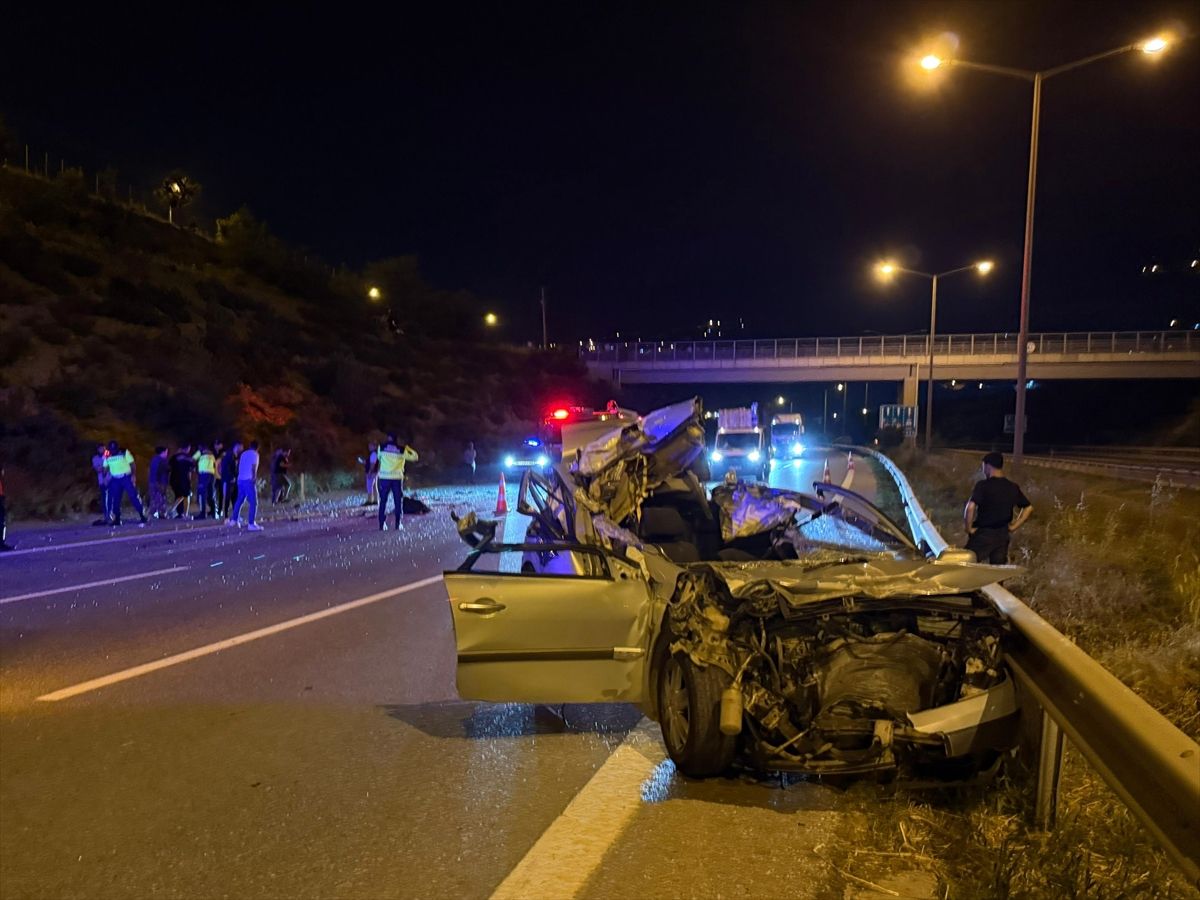 Hatay’da Tırla Çarpışan Otomobilde Bir Kişi Hayatını Kaybetti, Diğer Kişi Yaralandı
